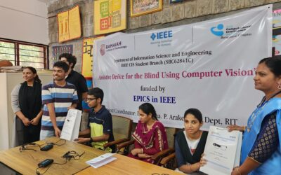 EPICS in IEEE Team Completes and Deploys Assistive Device to Blind Students in Bangalore India
