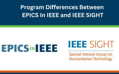 Program Differences of EPICS in IEEE and SIGHT